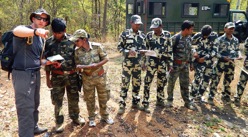 Recognising the importance of a year-round vigil in safeguarding forests, WCT, in collaboration with Panthera, conducted nine-day training programmes to develop the capacity of forest guards in human tracking, making tactical observations, using camouflage and concealment at the time of patrolling and carrying out search operations.