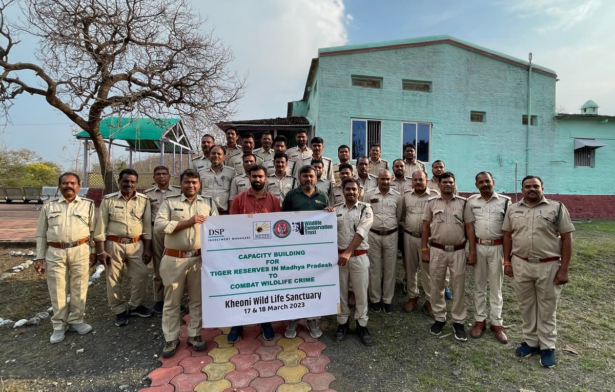 Participants from WCT law enforcement training conducted in 2023.
