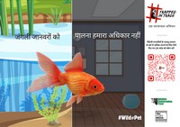 The #TrappedInTrade campaign is focused on the serious issue of growing demand for exotic animals in India and the urgent need for stronger wildlife laws for better regulation of trade in exotic species in the country.