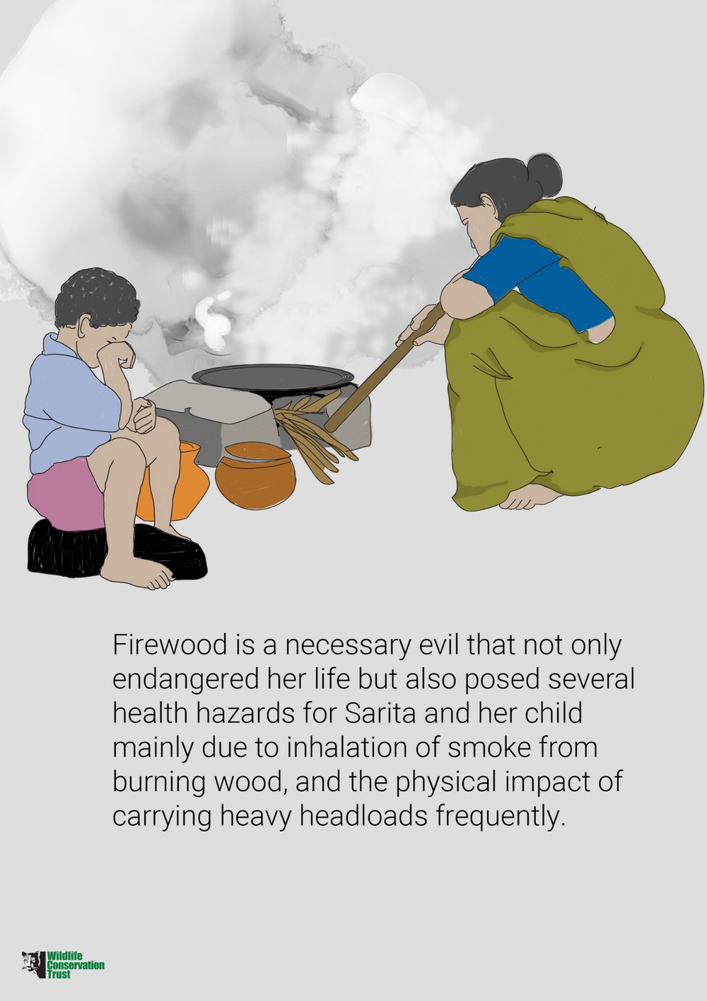 The Bumbb Story - One of WCT’s flagship community interventions in Chandrapur District, Maharashtra, has been the Water Heater Project that is focused on not just reducing firewood consumption, but also forest degradation, the drudgery of women and their exposure to harmful smoke, and above all, human-carnivore conflict. The development of an energy-efficient, biomass-fuelled water heater, locally called the ‘bumbb’, has become a prized possession for thousands of rural households in Chandrapur.