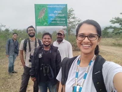 WCT BEES Grants - Creating and testing a methodological framework for the detection of the critically endangered Jerdon’s courser (Rhinoptilus bitorquatus) using Automated Recording Units